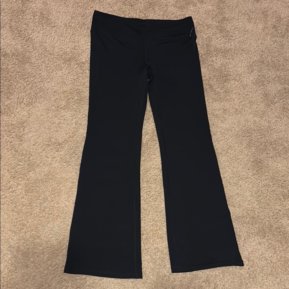 Black Flared Yoga Pants